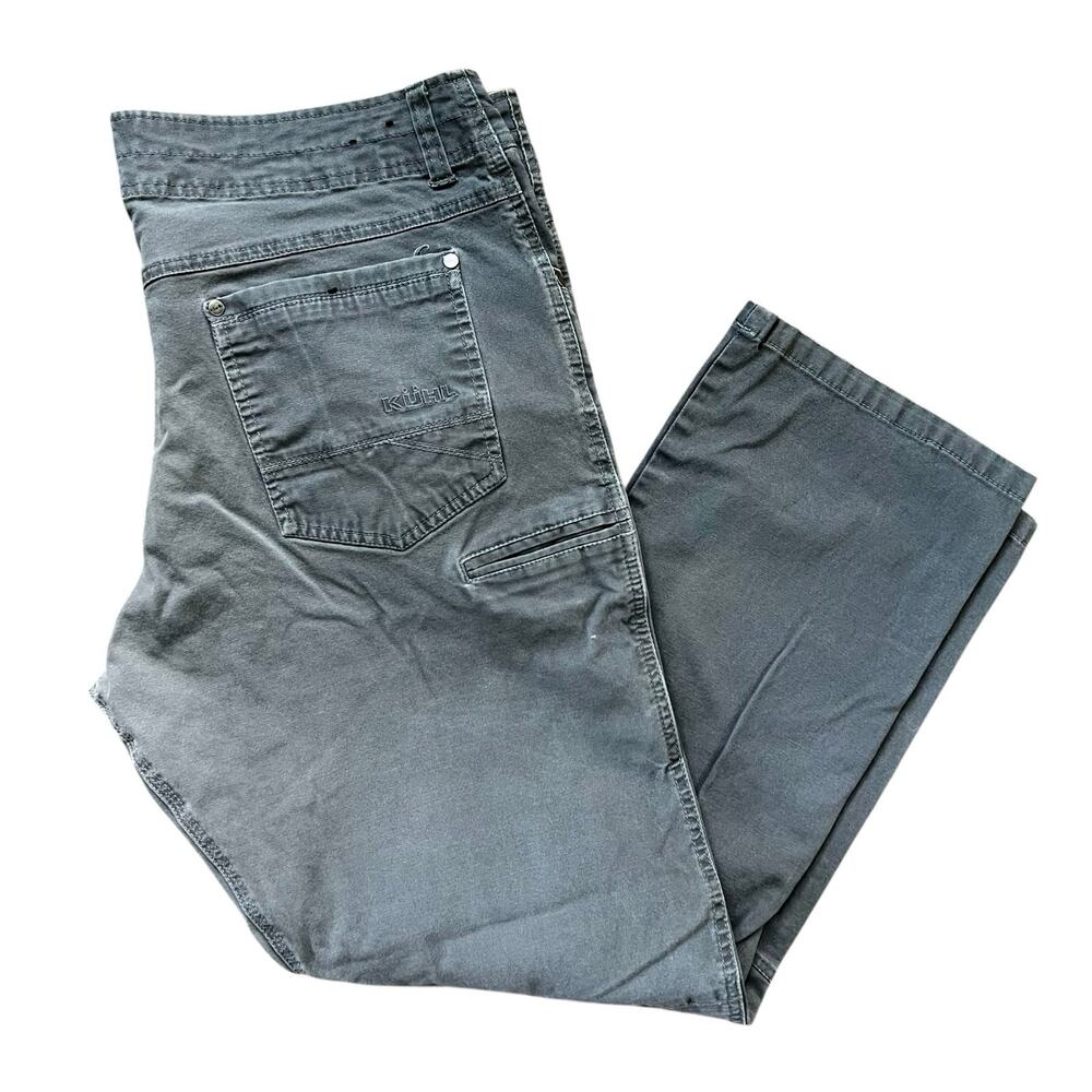 Kuhl Kanvus men’s gray stone washed jeans pants
